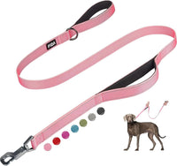 Fida Heavy Duty Dog Leash for Medium Large Dogs - 4 Feet (Pack of 1) / Pink