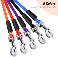 Check Cord Dog Leash Long Lead Obedience Recall Training Tracking - Orange / 3/8 inch * 15foot - image 3