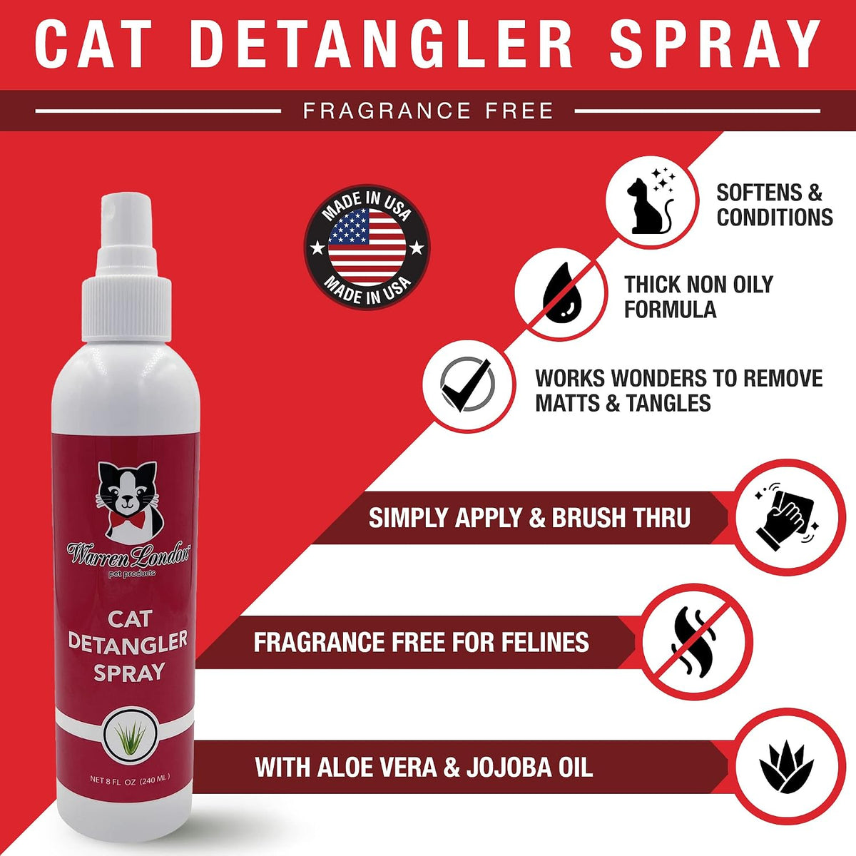 Warren London Cat Detangler Spray - image 3