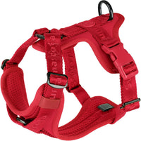 Sunraymascota Dog Harness - S (Neck: 12-22", Chest: 16-25") / Burgundy Red