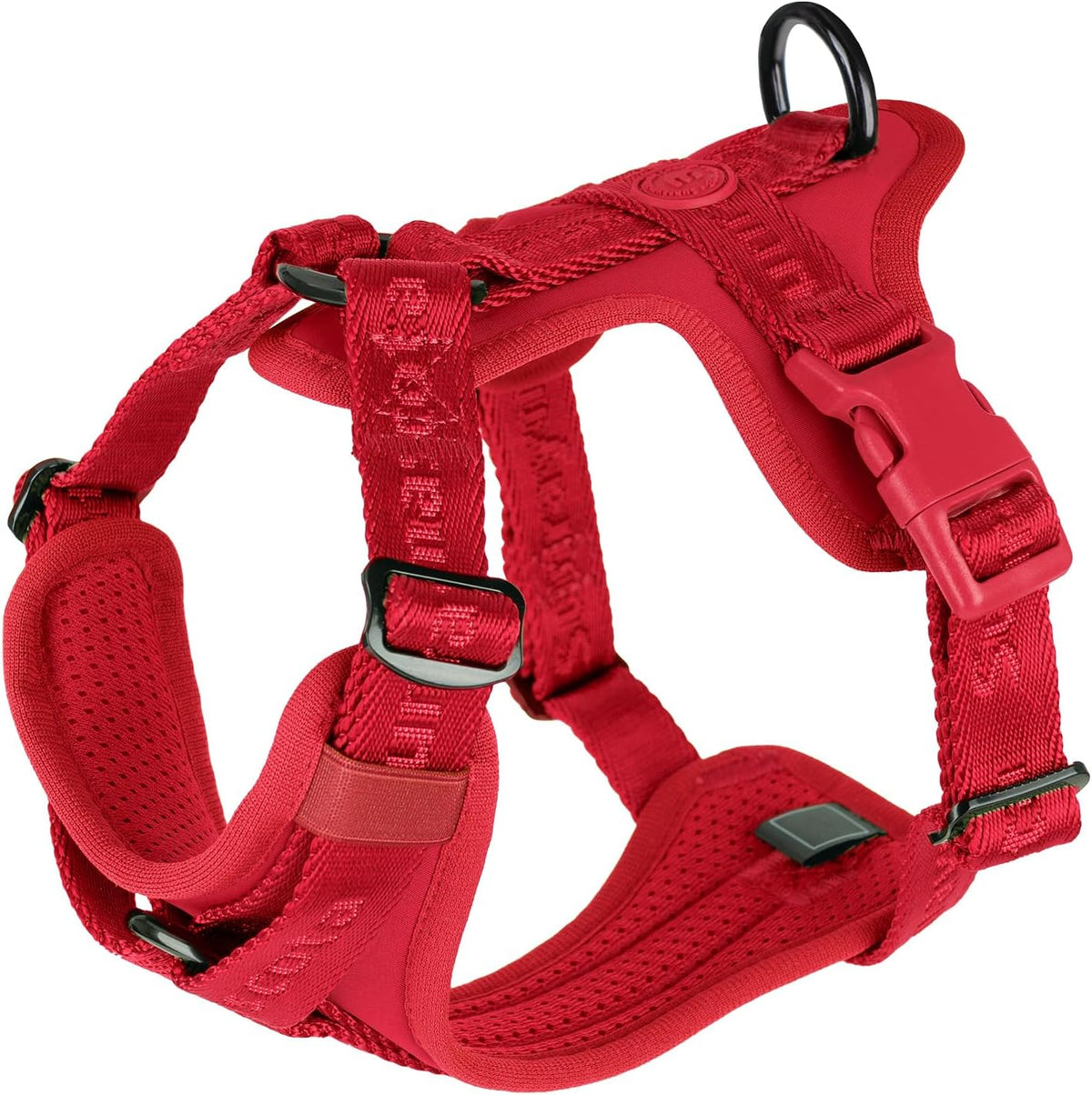 Sunraymascota Dog Harness - S (Neck: 12-22", Chest: 16-25") / Burgundy Red