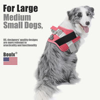 Bolux Dog Harness, No-Pull Reflective Dog Vest - X-Small (Pack of 1) / Pink - image 2