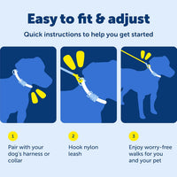 PetSafe Nylon Dog Leash, Strong, Durable - 1 Count (Pack of 1) / Red - image 4