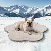 Dog Cooling Mat Self Coolings Foldable Cooling Pad for Dog in Summer - GRAY / Medium-26"L x 23"W