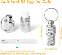 12 Pack Reflective-Breakaway Cat Collars with Bells - Kitten 6''-9'' (with 2 ID Tags) - image 3