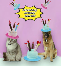 Cute Pet Party Hat for Dogs&Cats - Blue - image 4