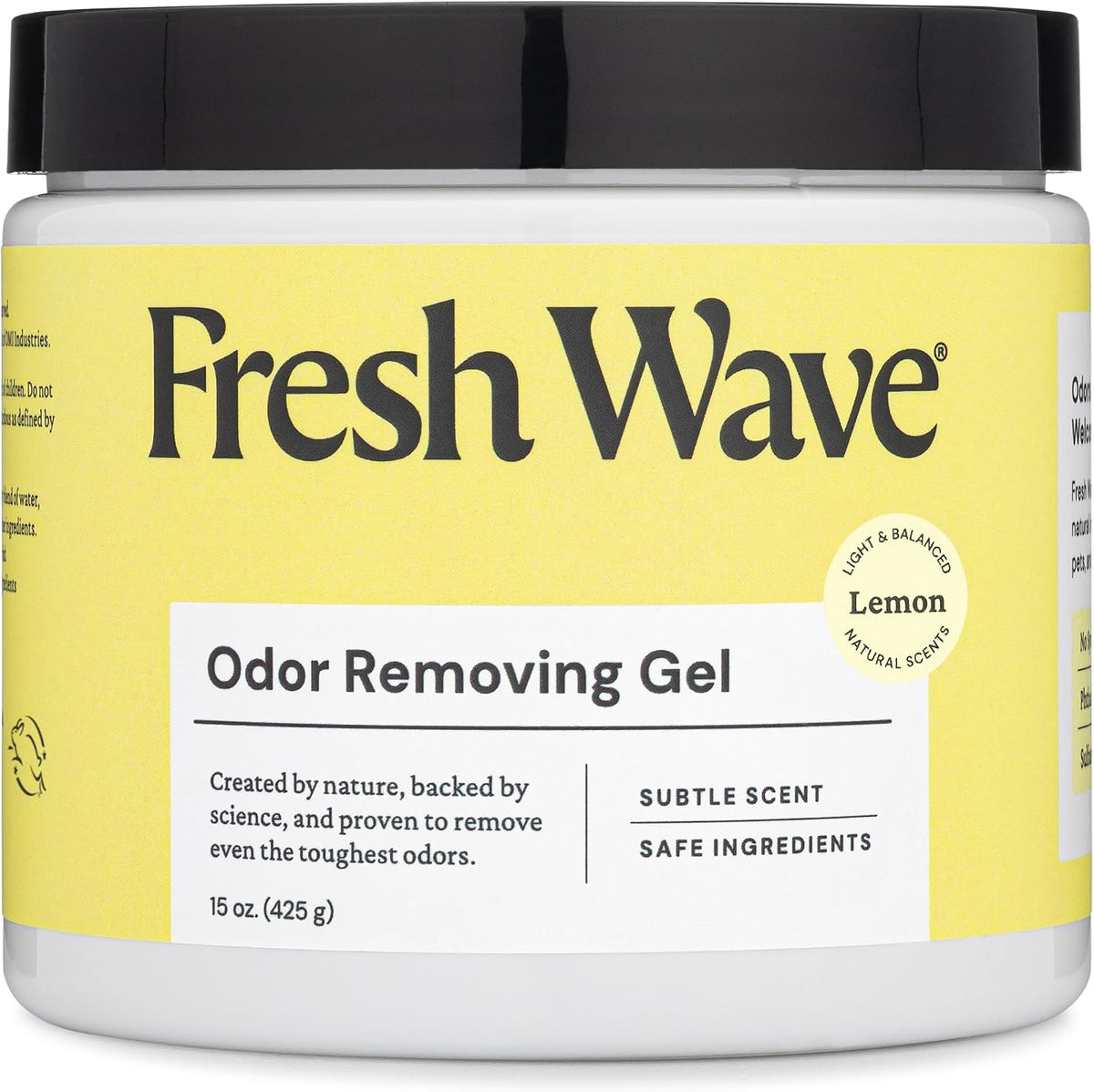Fresh Wave Lemon Odor Removing Gel - Lemon / 15 Fl Oz (Pack of 1)