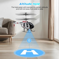 SIMREX silver RC helicopter toy for kids with remote control - view 4