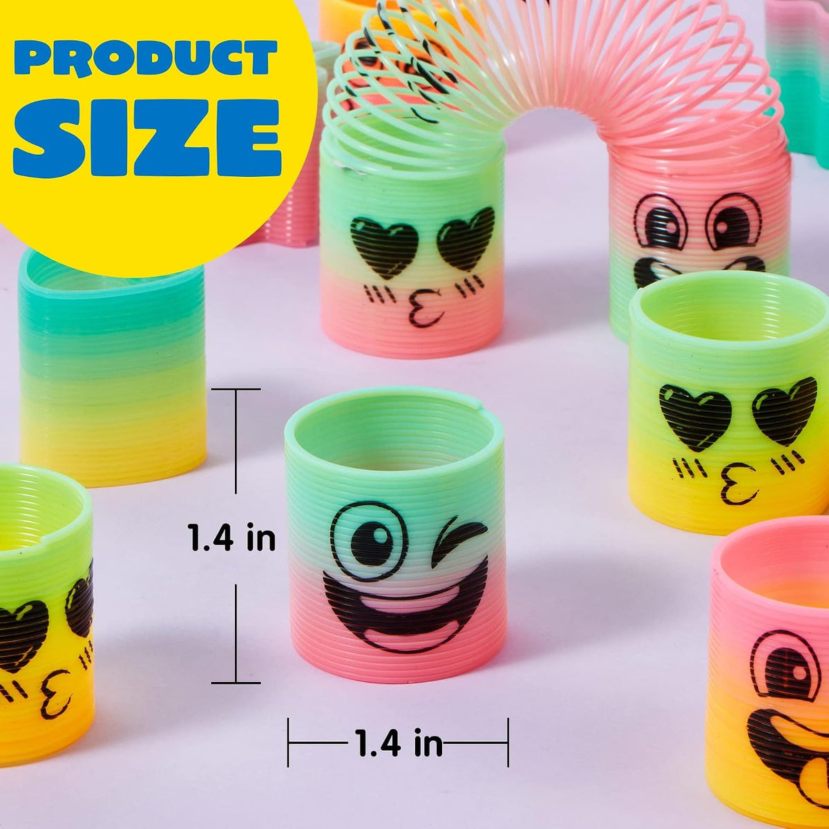 JOYIN 30 Pcs Spring Rainbow Party Favor - 60 - image 3