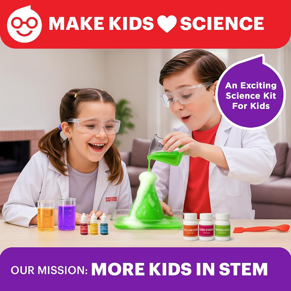 Doctor Jupiter My First Science Experiments Kit for Kids Ages 4+ – Fun for Kids & Family - My First Science Kit: 4+ - image 2