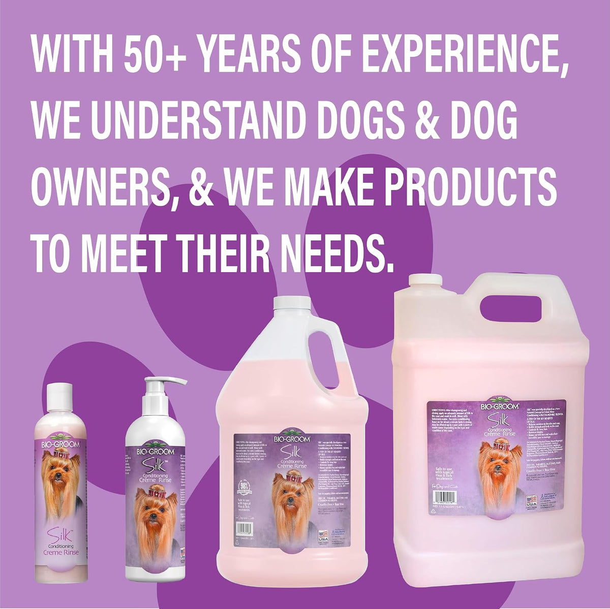 Bio-Groom Silk Creme Rinse Dog & Puppy Conditioner - 1 Gallon (Pack of 1) - image 2