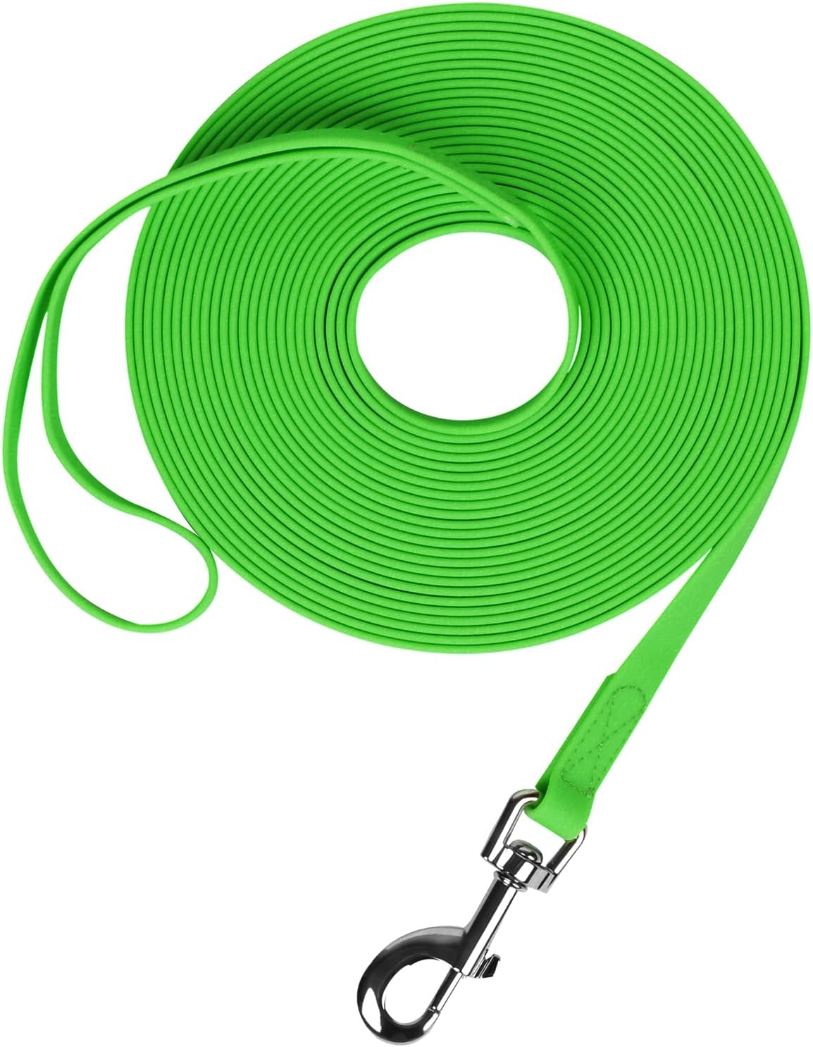 Waterproof Long Leash Durable Dog Recall Training Lead Great - Green / 10ft