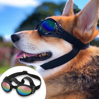 QUMY Dog Sunglasses Dog Goggles for Medium Large Breed Dogs Eye - Black - image 3