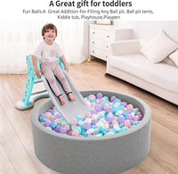 Ball Pit Balls Pack of 100 200 500 - Pear Pink/Light Purple / 200 balls - image 4