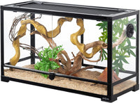REPTI ZOO Tempered Glass Reptile Terrarium 30 Gallon - image 2
