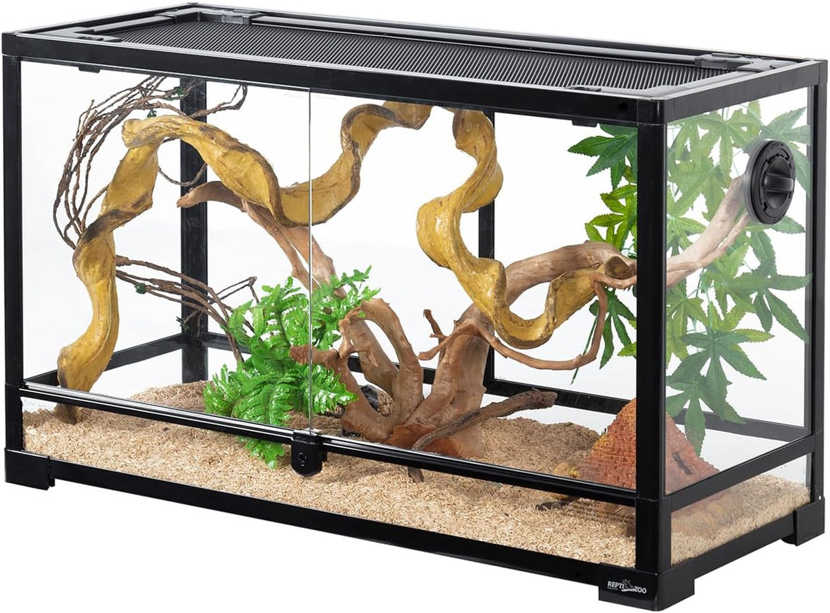 REPTI ZOO Tempered Glass Reptile Terrarium 30 Gallon - image 2