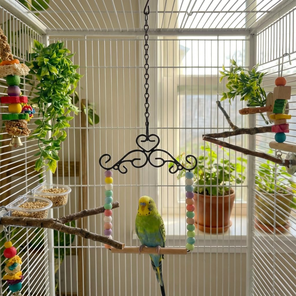 Hummingbird Swing & Perch for Outdoor - 1 PCS - image 4
