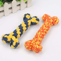 Dog Toys Puppy Teething Chew Toys 3 PCS - colorful bone - image 2