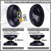 LESHARE X2 Dual-Mode Yoyo for Advanced Players & Teens Beginners – Fun for Kids & Family - X4 Black - image 3