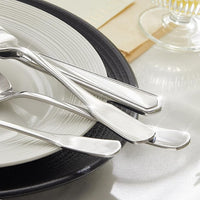 HIKAA Premium Silverware Set, Stainless Steel Flatware Set with Wide-Based Handles for Comfort & Durability, Forks & Spoons Cutlery Silverware Set (30PCS)