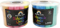 CocoNut Outdoor jumbo sidewalk chalk bucket with 40 thick chalk sticks in 7 colors - view 8