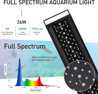 hygger Auto On Off LED Aquarium Light - 26W (for 30-36 inch tank) - image 2