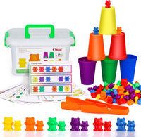 Bmag Counting Bears with Matching Sorting Cups - 90 Bears