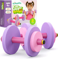 Modern Innovations Kids Weight Set Toy Dumbbells - Dumbbells / Pink/Purple