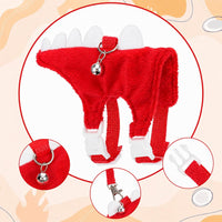 Ferret Harness and Leash Set Small Animals Vest Harness with Safe - Red - image 4