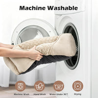 Rectangle Washable Orthopedic Dog Bed for Small - L(30"x 24"x 9") / Cream - image 2