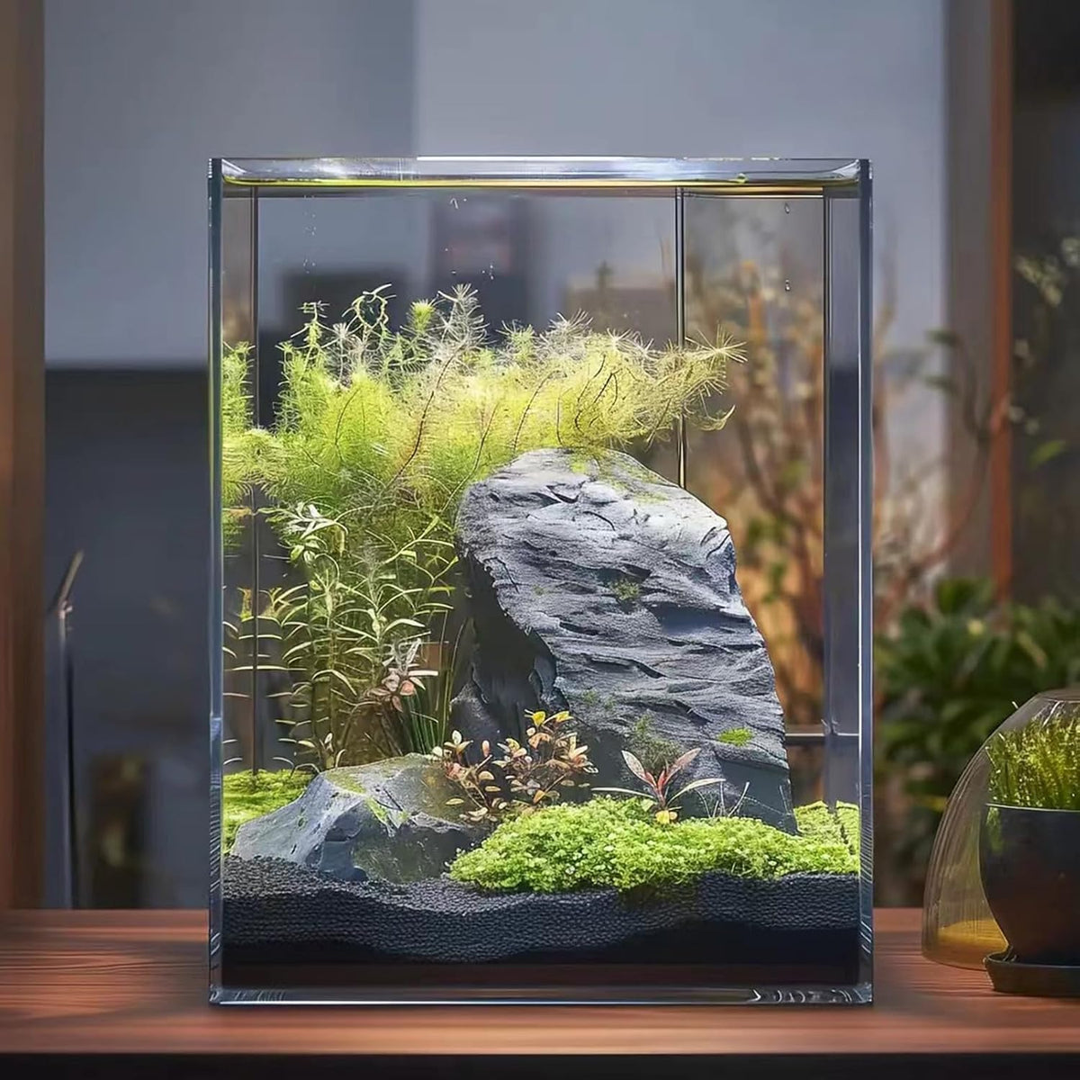 Vimvins 2 Gallon Glass Fish Tank - 2 Gallon - image 2
