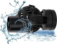 hygger Aquarium Wave Maker Circulation Pump, 1320 GPH Ultra-silence Fish Tank Powerhead with Strong Magnet Suction Base for Freshwater or Saltwater Fish Tank, 360° Rotating Submersible Water Pump