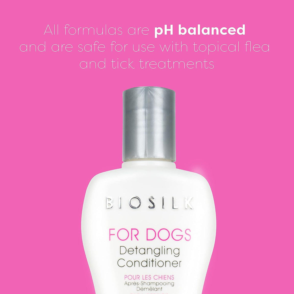 BioSilk for Dogs Silk Therapy Detangling Conditioner - 12 Fl Oz (Pack of 6) - image 3