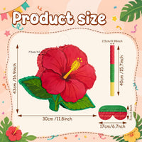 Lewtemi 17.3 inch red chili pepper pinata set with blindfold, pinata stick and confetti - view 35