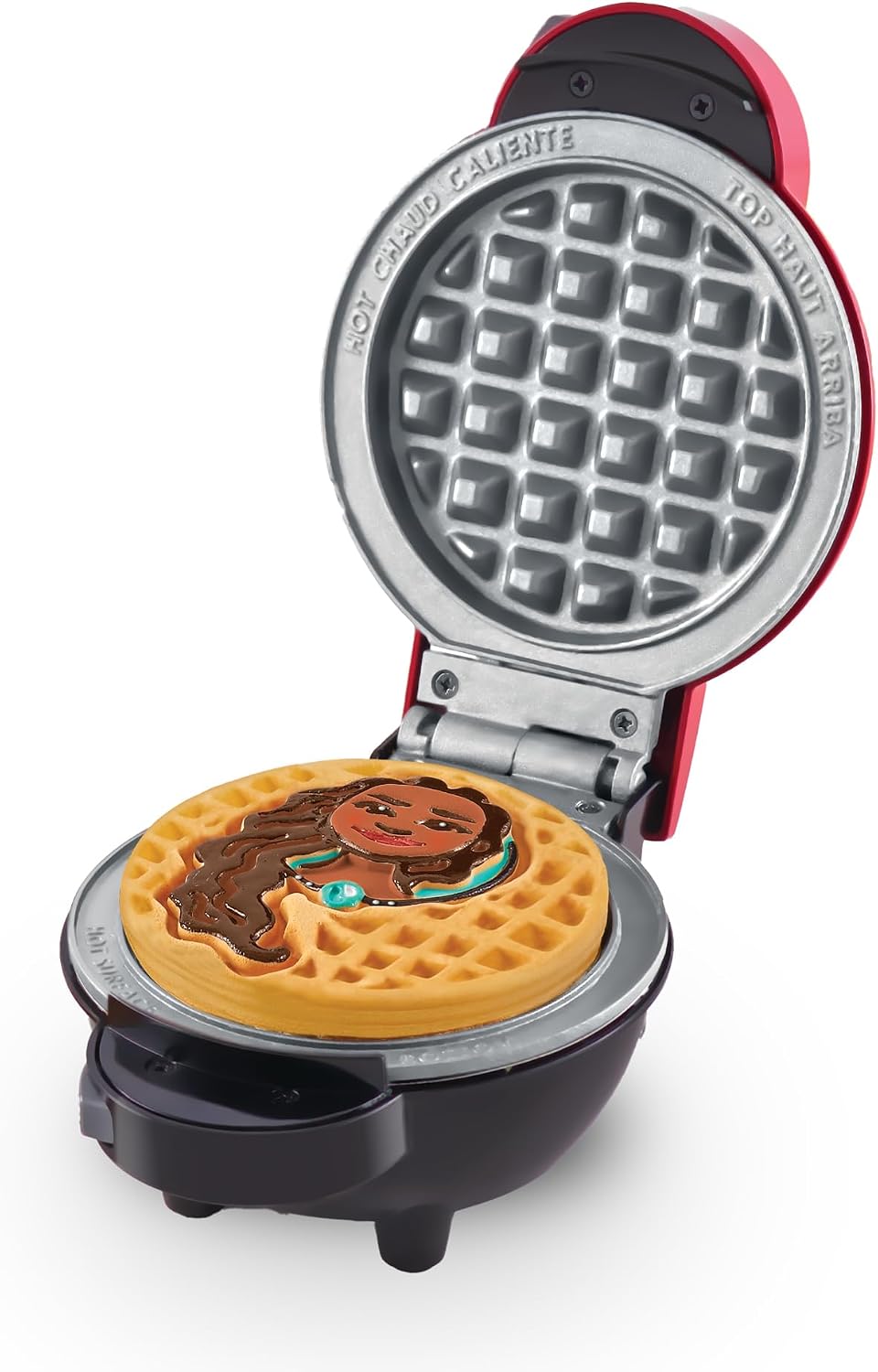 Dash Waffle Maker Plates, Dinosaur & Unicorn, Nonstick - Moana and Pua - image 2