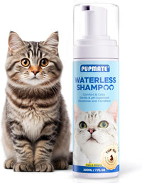 Cat Waterless Shampoo with Brush - 1 × 7 fl oz + 0 Brush
