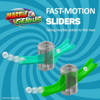 Marble Genius marble run stunts super set with trampolines and marbles - view 4