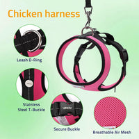 Adjustable Chicken Harness Diaper - Large / Red - image 2