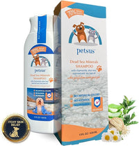 Hypoallergenic Dog & Cat Shampoo and Conditioner – All-Natural Itchy Skin Relief for Allergies | Puppy Safe | Soothing with Tea Tree Oil, Aloe Vera, and Oatmeal for Sensitive Skin
