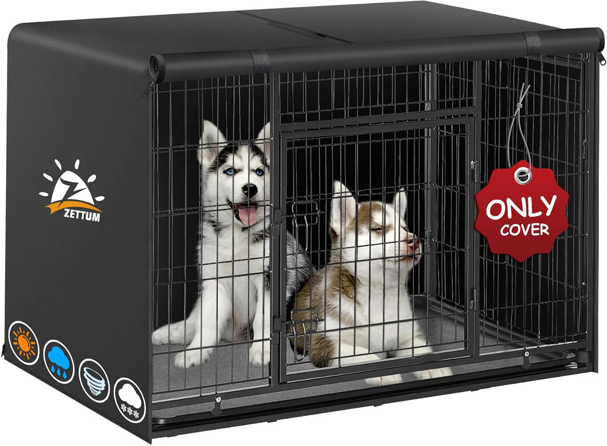 Zettum Dog Crate Cover 48 Inch - 36.0"L x 23.0"W x 25.0"H