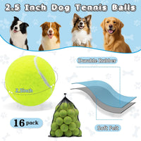 Magicorange Tennis Balls for Dogs - Yellow / 16 Pack - image 2
