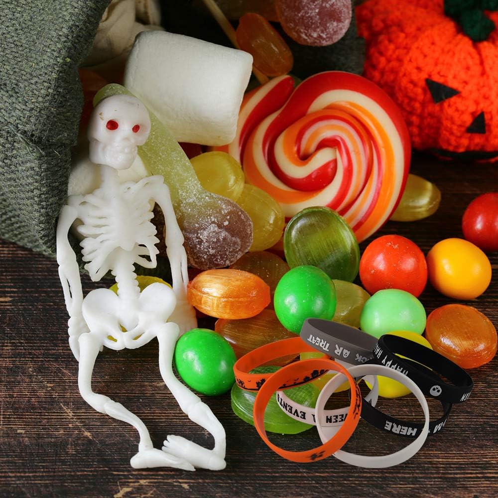 FEPITO 36 Pcs Halloween Silicone Bracelets 7 Classic Models Halloween - 70 - image 4
