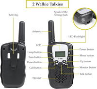 Outdoor Adventure Set for Kids - Camouflage Camping Exploration Toys with Walkie-Talkies - Backyard Explorer Gear for Boys and Girls