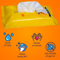 Wet Ones for Pets Antibacterial Dog Wipes - Tropical Splash - Heavy Duty / 50 Count (Pack of 1) - image 2