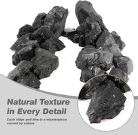 Aquarium Rock 5lb Fish Tank Stones for Aquarium Aquascape - 20LB(8pcs)3-9in. - image 2