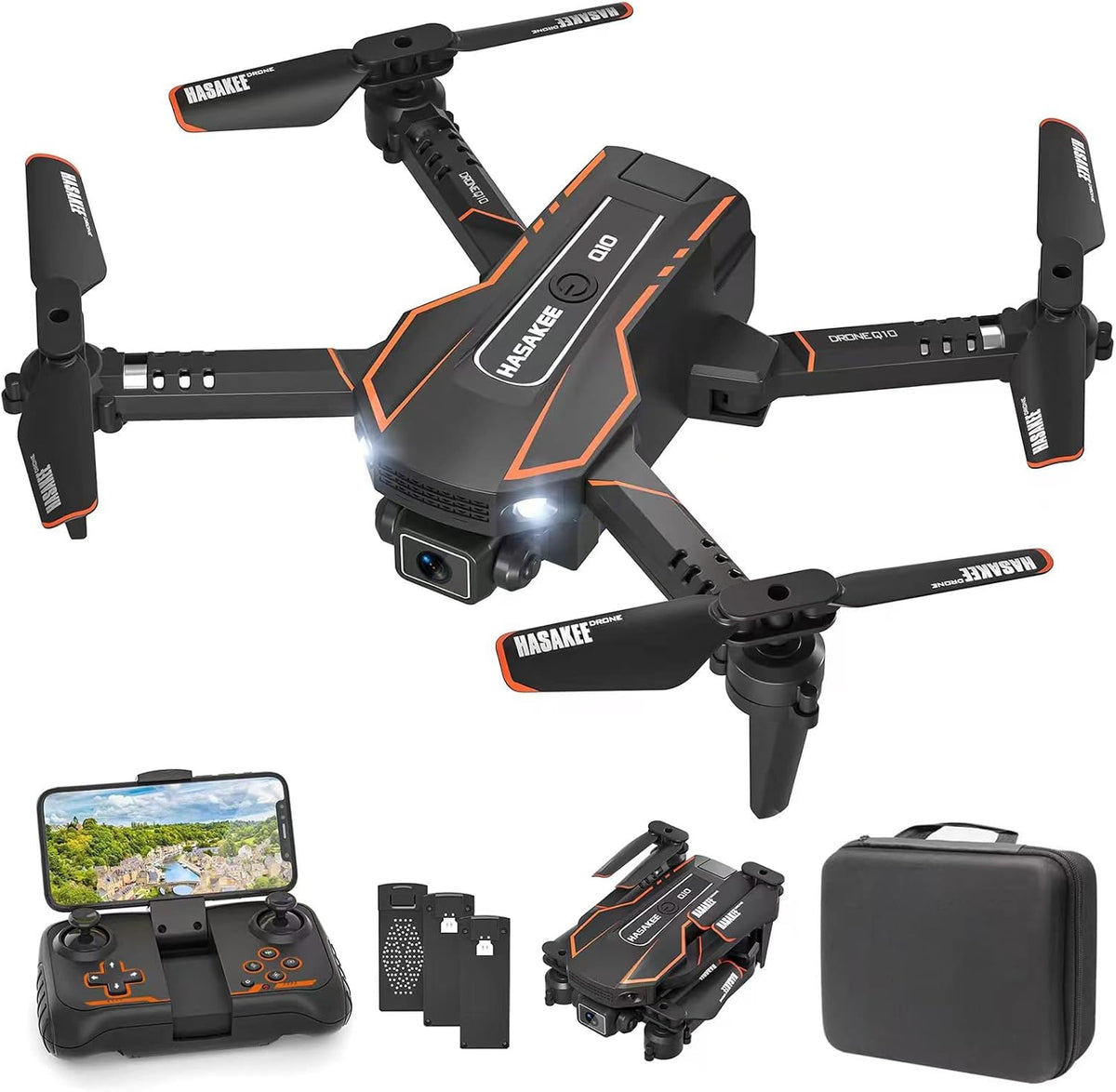 AVIALOGIC Mini Drone with Camera for Kids - Deep black