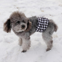 CuteBone Dog Diapers Male 4 Pack Puppy Wraps Reusable Doggie Belly - Fashion style / S(11"-14") - image 2