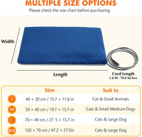 Pecute Pet Heating Pad for Cat Dog - 15.7"L x 11.8"W x 0.5"Th - image 4