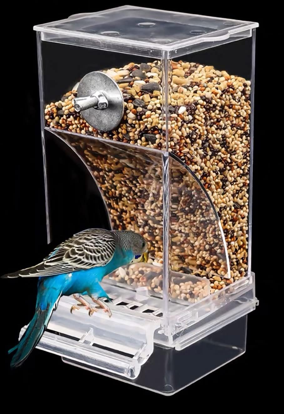Bird Parrot Feeders, No Mess Bird Feeder for Cage