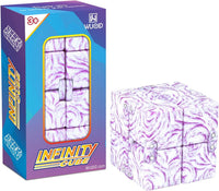 InfinityCube Fidget Toys for Kids and Adults - Pink / 1